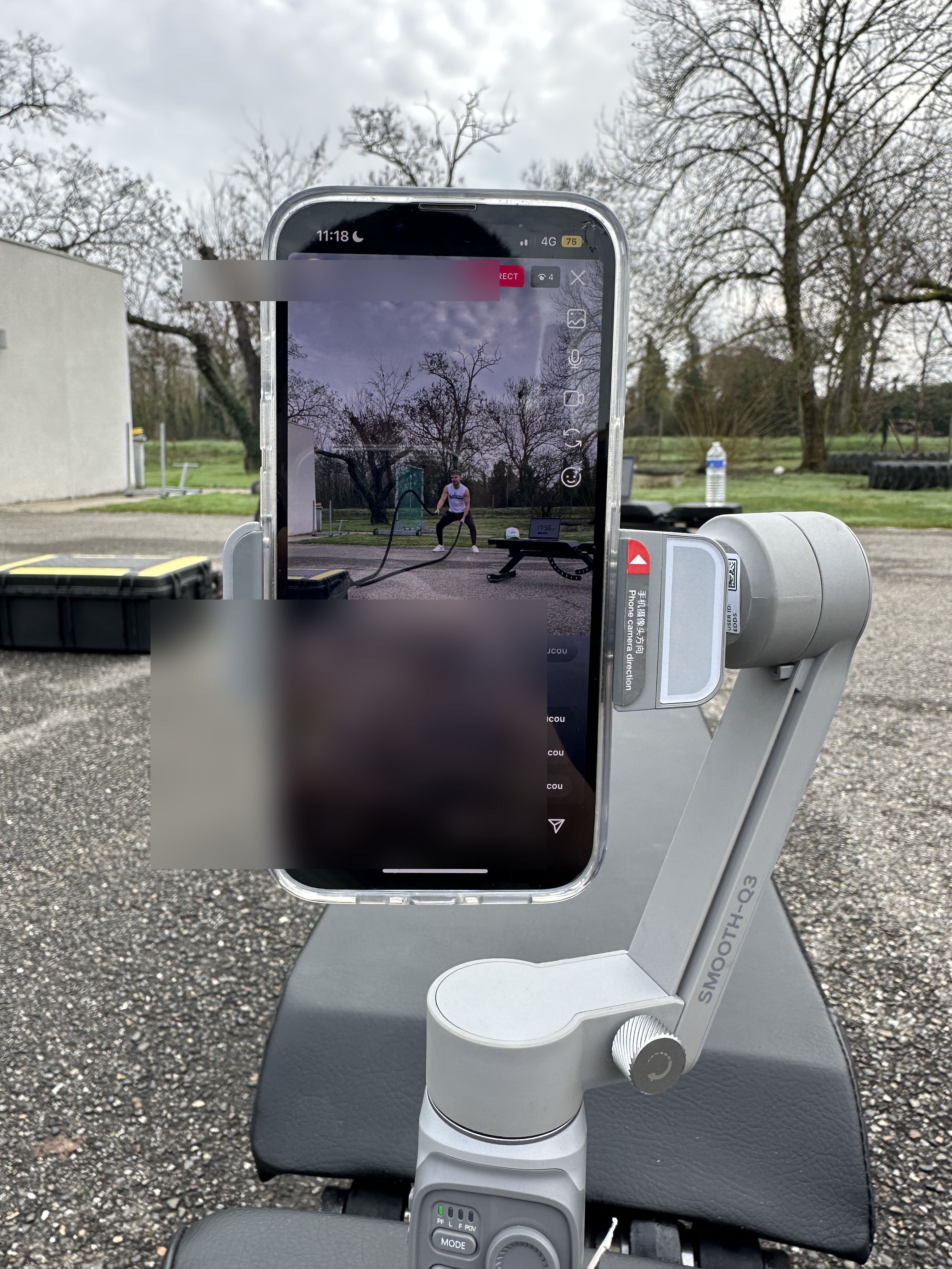 Coaching sportif en ligne par appel vidéo